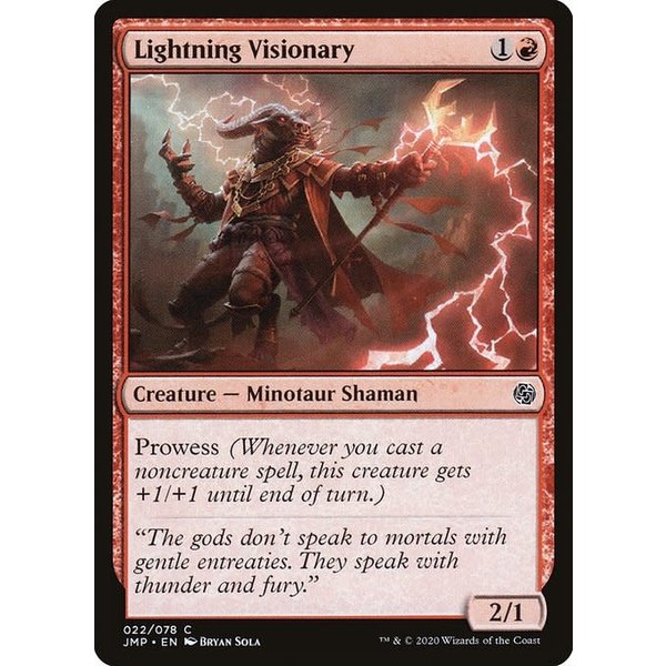 Magic: The Gathering Lightning Visionary (022) Near Mint