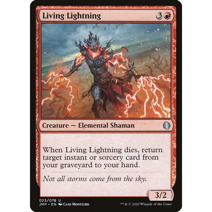 Magic: The Gathering Living Lightning (023) Near Mint