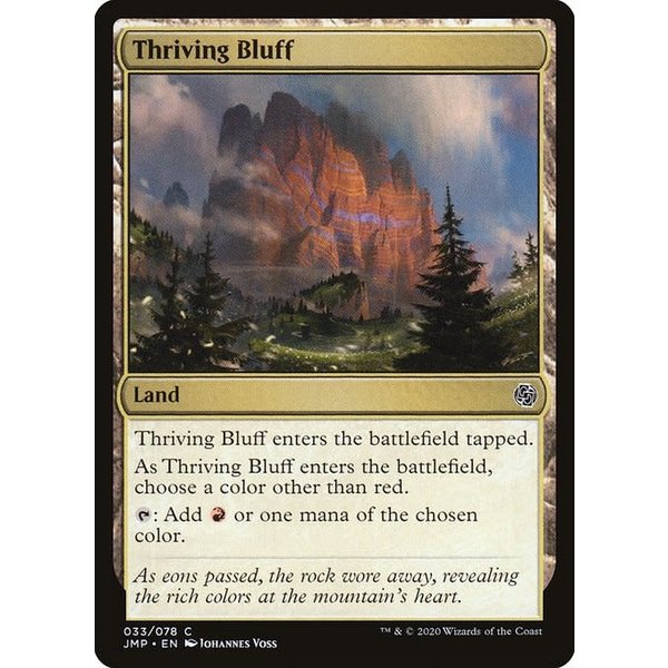 Magic: The Gathering Thriving Bluff (033) Near Mint