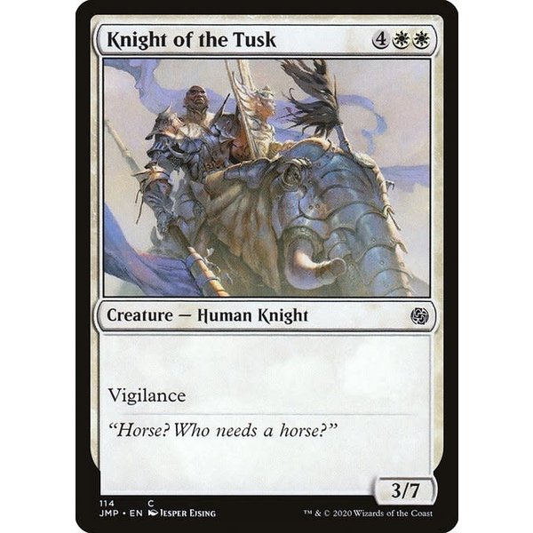 Magic: The Gathering Knight of the Tusk (114) Near Mint