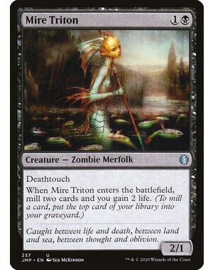 Magic: The Gathering Mire Triton (257) Near Mint