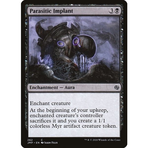 Magic: The Gathering Parasitic Implant (262) Near Mint