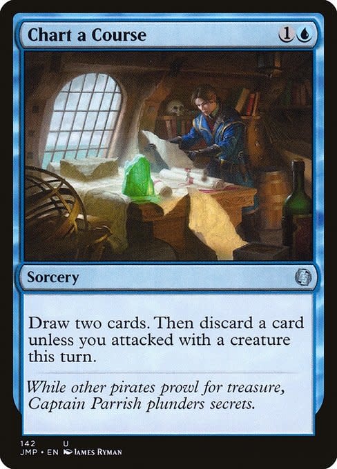 Magic: The Gathering Chart a Course (142) Near Mint - Kingslayer Games