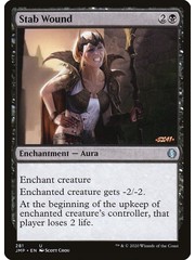 Magic: The Gathering Stab Wound (281) Near Mint