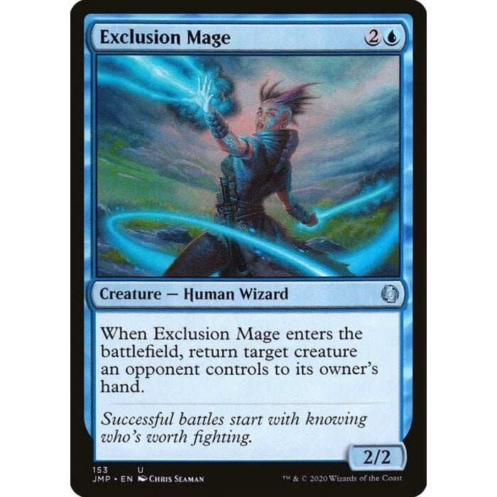 Magic: The Gathering Exclusion Mage (153) Near Mint