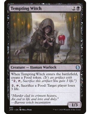 Magic: The Gathering Tempting Witch (283) Near Mint