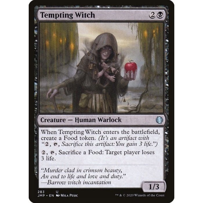 Magic: The Gathering Tempting Witch (283) Near Mint