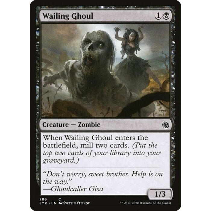Magic: The Gathering Wailing Ghoul (286) Near Mint