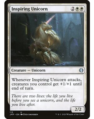 Magic: The Gathering Inspiring Unicorn (112) Near Mint