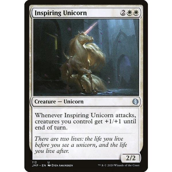 Magic: The Gathering Inspiring Unicorn (112) Near Mint