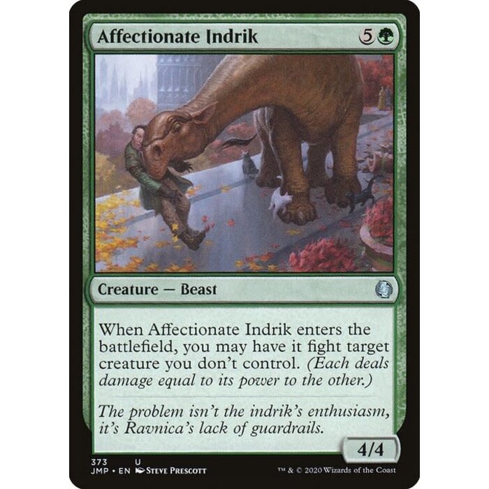 Magic: The Gathering Affectionate Indrik (373) Near Mint