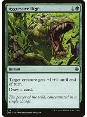 Magic: The Gathering Aggressive Urge (374) Near Mint