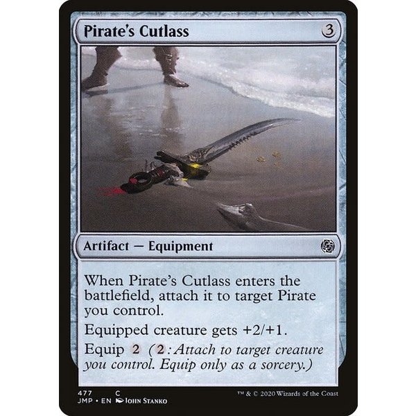 Magic: The Gathering Pirate's Cutlass (477) Near Mint