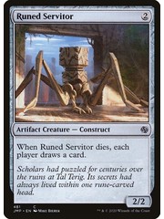 Magic: The Gathering Runed Servitor (481) Near Mint