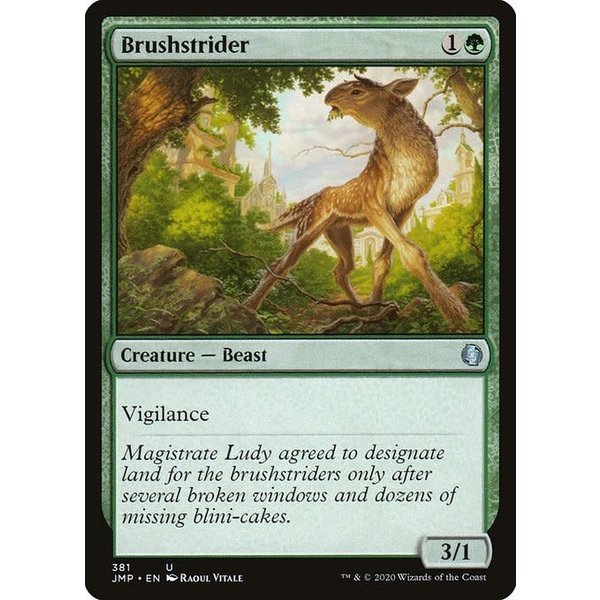Magic: The Gathering Brushstrider (381) Near Mint