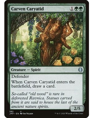 Magic: The Gathering Carven Caryatid (382) Near Mint