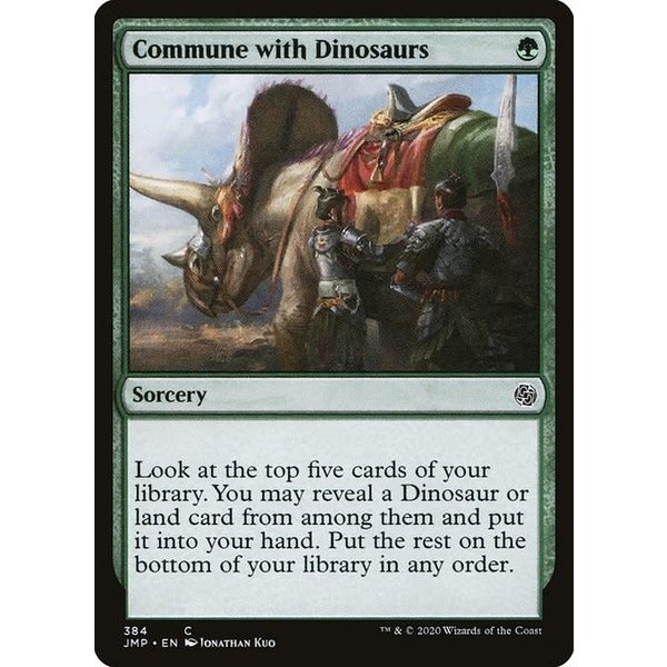 Magic: The Gathering Commune with Dinosaurs (384) Near Mint
