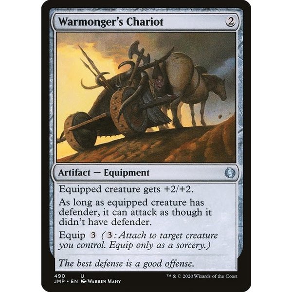 Magic: The Gathering Warmonger's Chariot (490) Near Mint