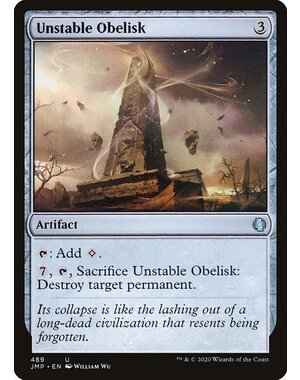 Magic: The Gathering Unstable Obelisk (489) Near Mint