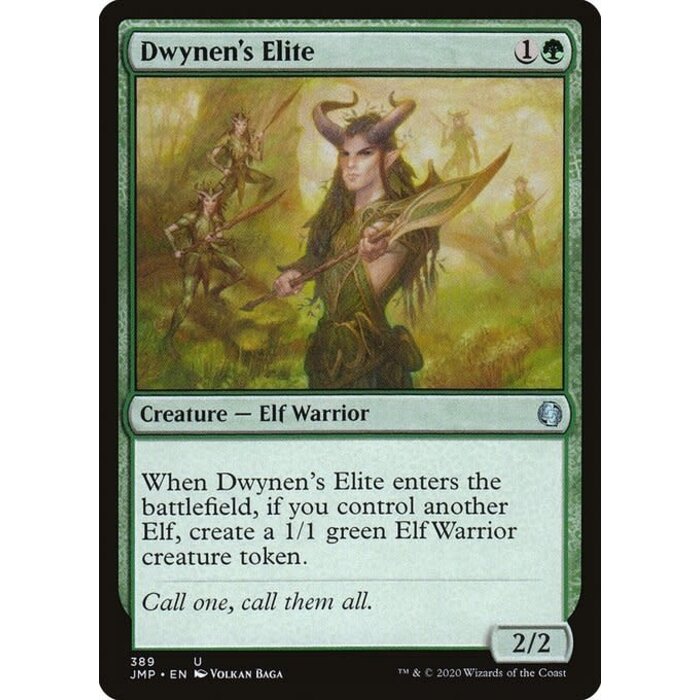 Magic: The Gathering Dwynen's Elite (389) Near Mint