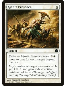 Magic: The Gathering Ajani's Presence (002) Lightly Played