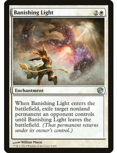 Magic: The Gathering Banishing Light (005) Moderately Played