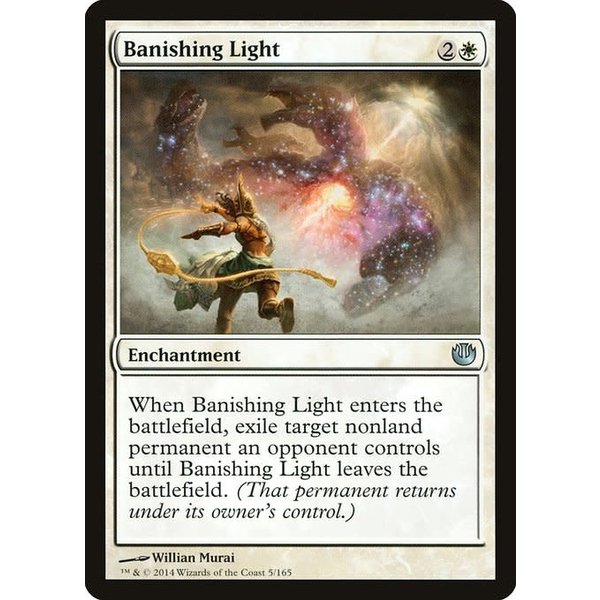 Magic: The Gathering Banishing Light (005) Moderately Played