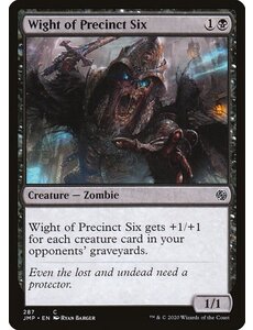 Magic: The Gathering Wight of Precinct Six (287) Near Mint