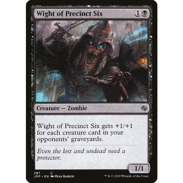 Magic: The Gathering Wight of Precinct Six (287) Near Mint
