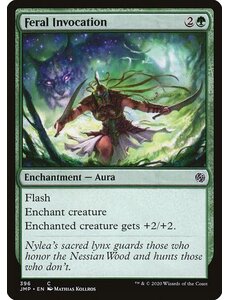Magic: The Gathering Feral Invocation (396) Near Mint