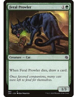 Magic: The Gathering Feral Prowler (397) Near Mint