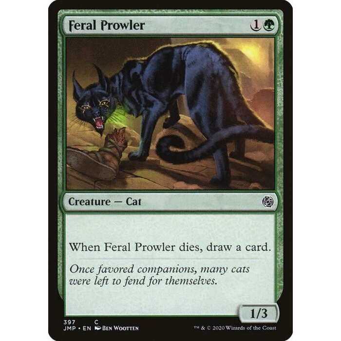 Magic: The Gathering Feral Prowler (397) Near Mint
