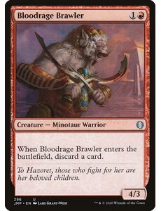 Magic: The Gathering Bloodrage Brawler (296) Near Mint