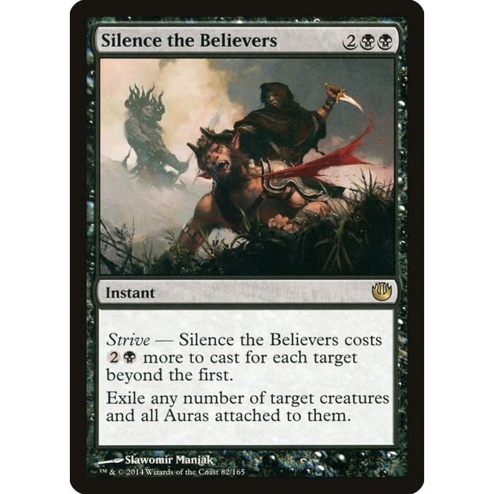 Magic: The Gathering Silence the Believers (082) Lightly Played