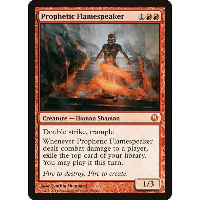 Magic: The Gathering Prophetic Flamespeaker (106) Near Mint