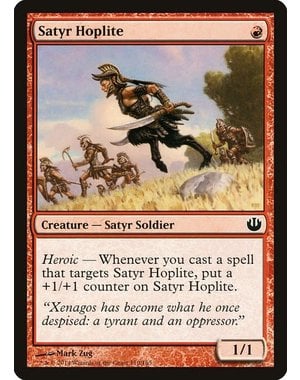 Magic: The Gathering Satyr Hoplite (110) Lightly Played Foil