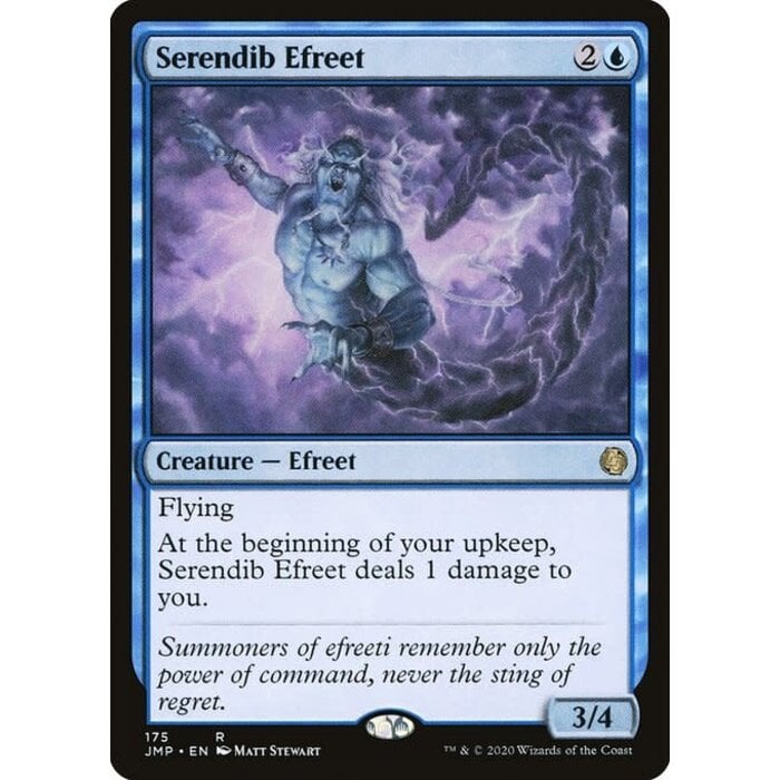 Magic: The Gathering Serendib Efreet (175) Near Mint