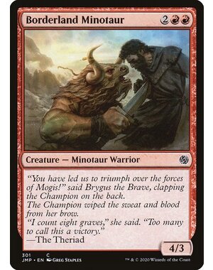 Magic: The Gathering Borderland Minotaur (301) Near Mint