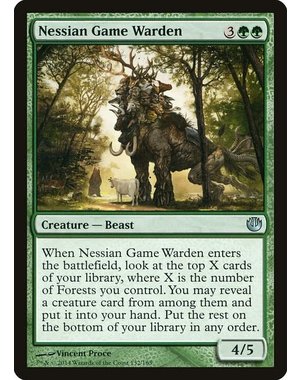 Magic: The Gathering Nessian Game Warden (132) Lightly Played