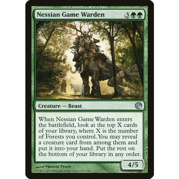 Magic: The Gathering Nessian Game Warden (132) Lightly Played