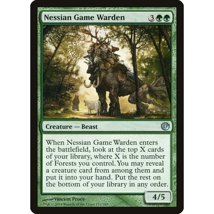 Magic: The Gathering Nessian Game Warden (132) Lightly Played