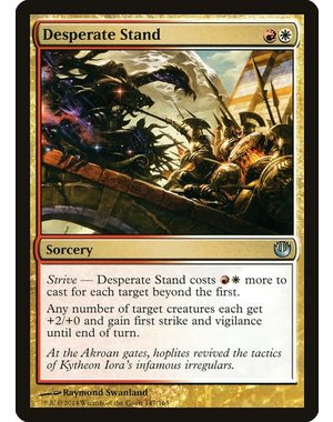 Magic: The Gathering Desperate Stand (147) Lightly Played