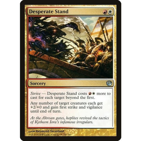 Magic: The Gathering Desperate Stand (147) Lightly Played