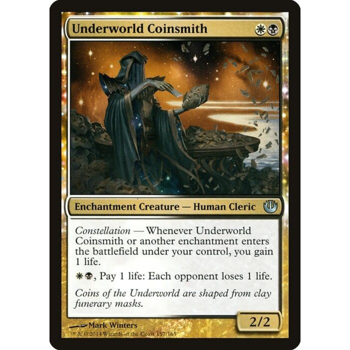 Magic: The Gathering Underworld Coinsmith (157) Heavily Played