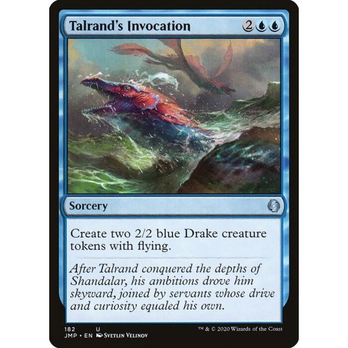 Magic: The Gathering Talrand's Invocation (182) Near Mint