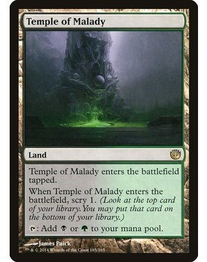 Magic: The Gathering Temple of Malady (165) Lightly Played