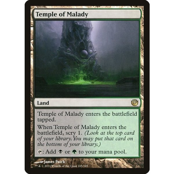 Magic: The Gathering Temple of Malady (165) Lightly Played