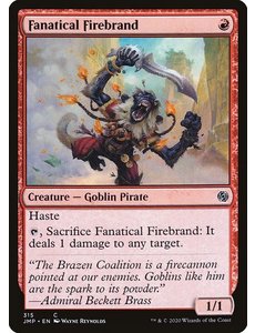Magic: The Gathering Fanatical Firebrand (315) Near Mint