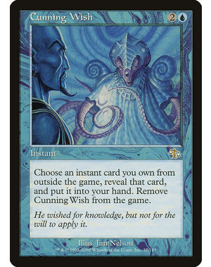 Magic: The Gathering Cunning Wish (037) Moderately Played