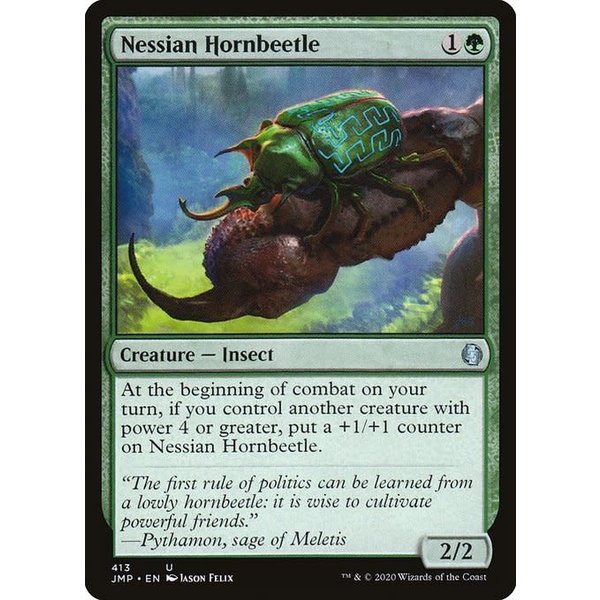 Magic: The Gathering Nessian Hornbeetle (413) Near Mint